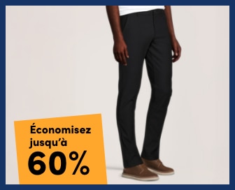 Aubaine à Tout Casser Vêtements pour hommes économisez jusqu'à 60 %