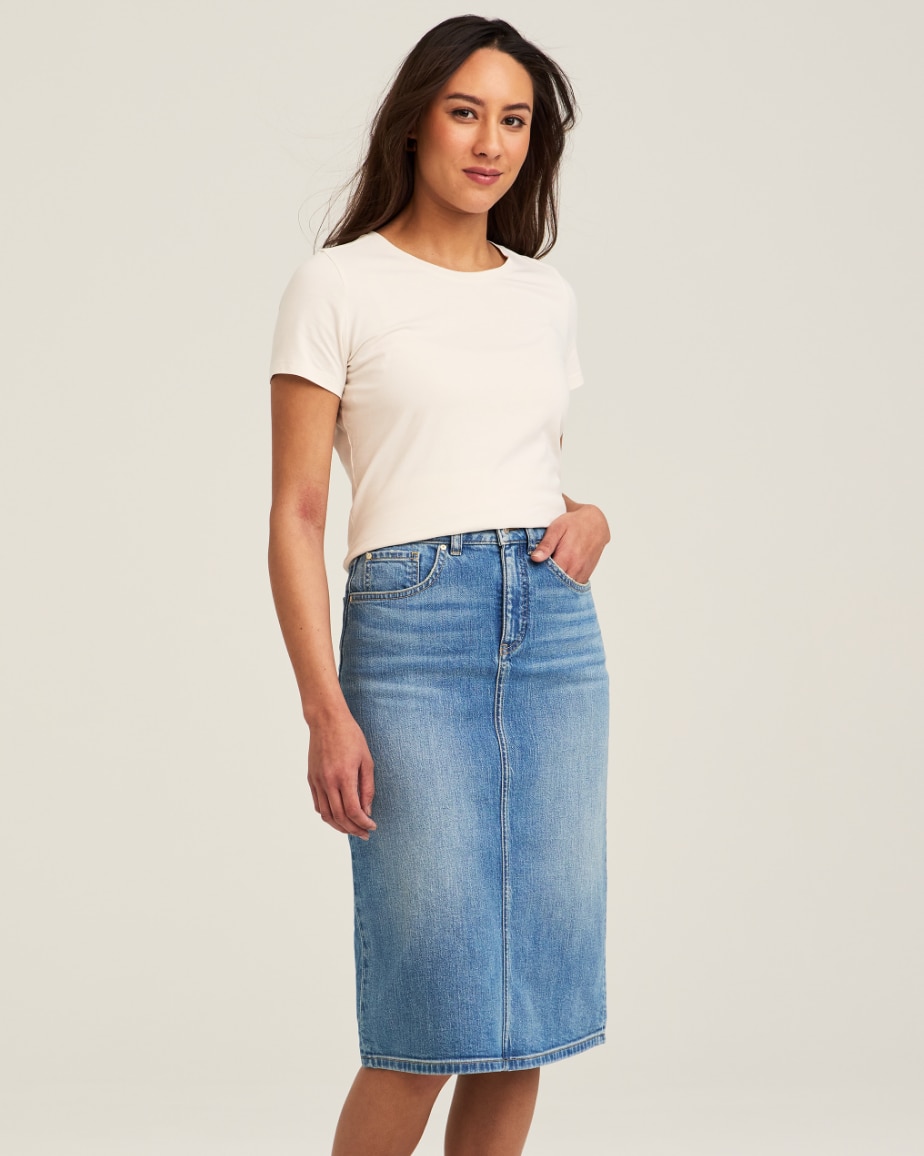 Denim Crops, Capris, Shorts & Skirts