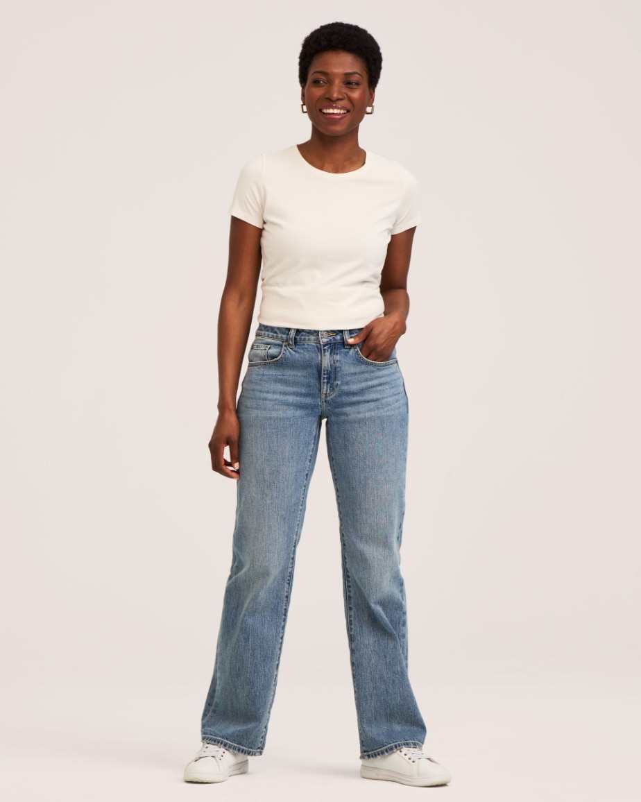 Straight Leg Jeans