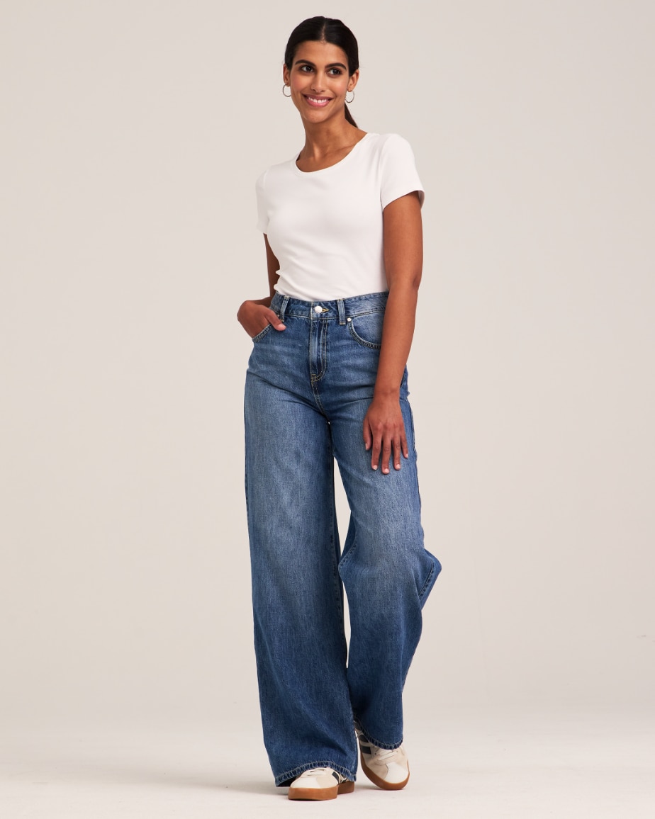Women's Wide and Relaxed fit jeans