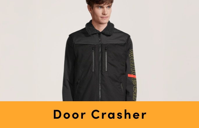 Door Crasher Save up to $70 on Workwear