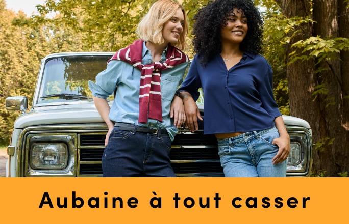 Aubaine à Tout Casser Vêtements pour femmes économisez jusqu'à 50 %