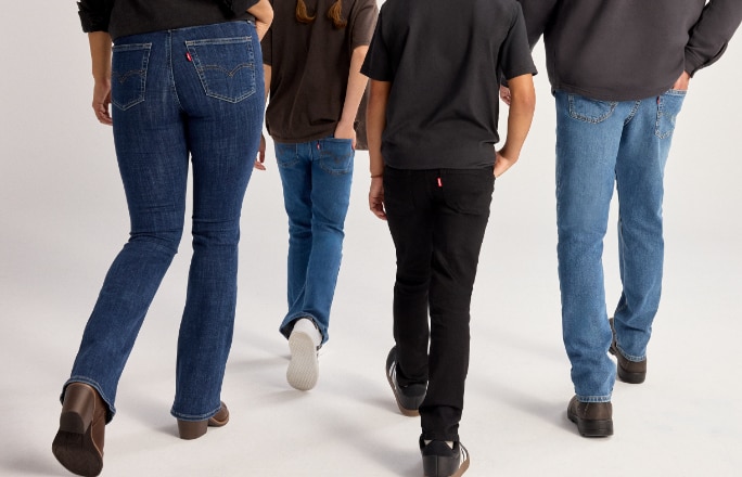 Buy one get one 50% OFF* Women's, Men's + Kids' Jeans + Jean Jackets 