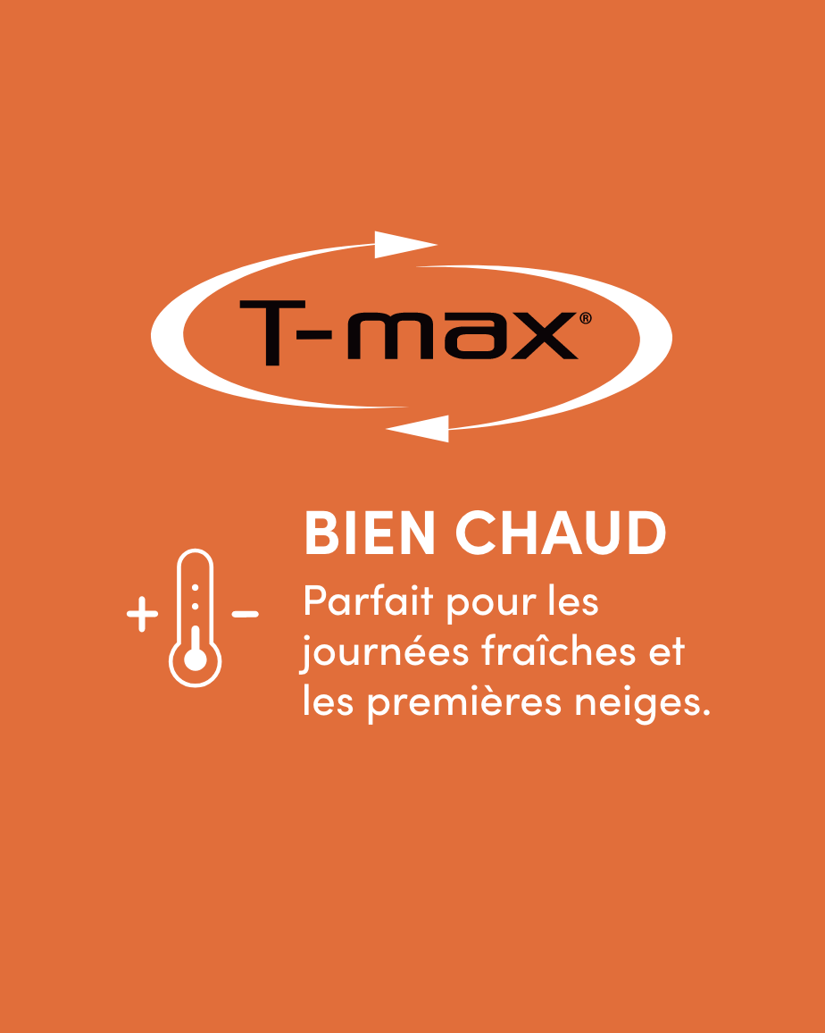 Bien chaud. Parfait pour les journées  fraîches et les premières neiges.