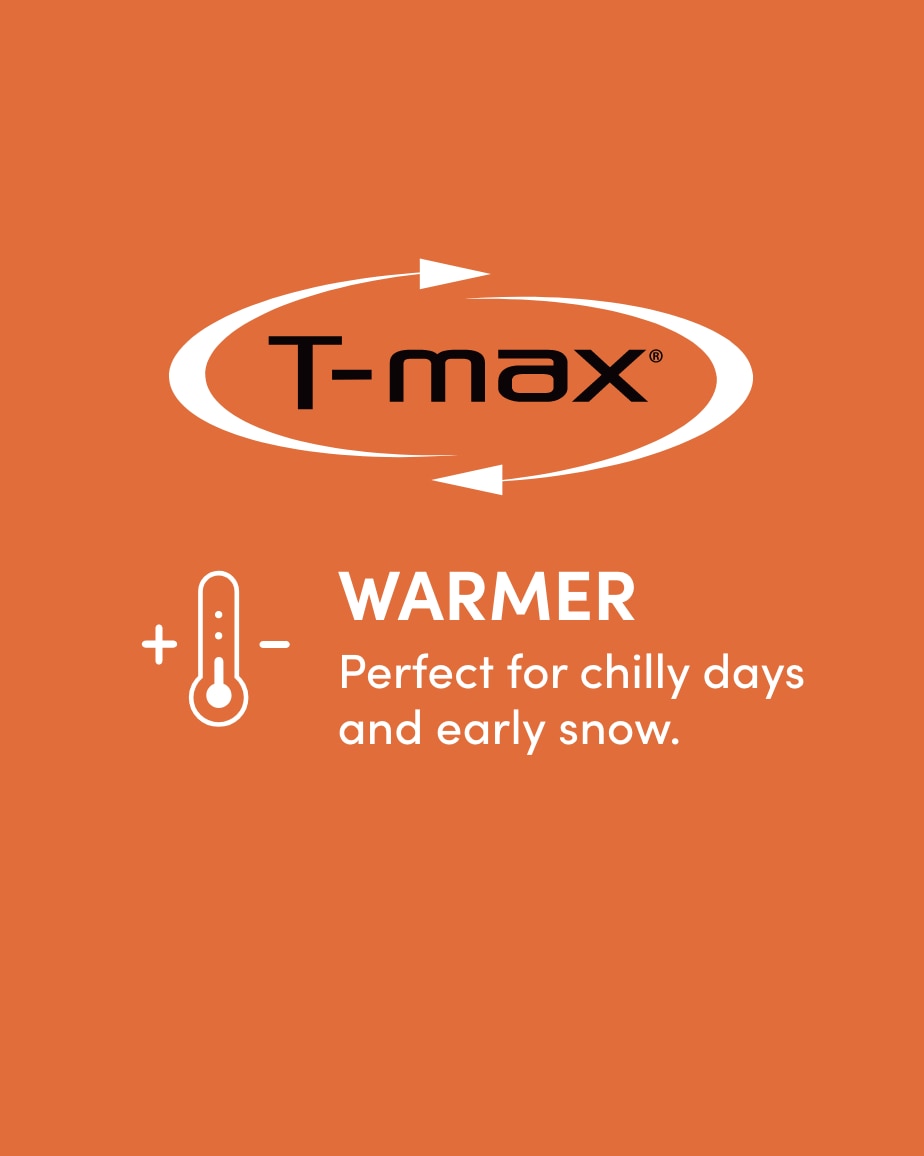 Warmer. Perfect for chilly days  and early snow.