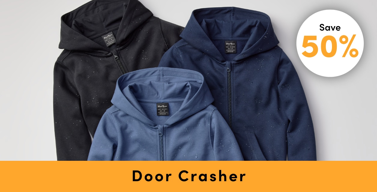 Door Crasher All Regular-Priced Kids' WindRiver HD1 Hoodies Save 50%