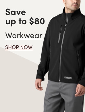 Door Crasher Save up to $80 on Workwear