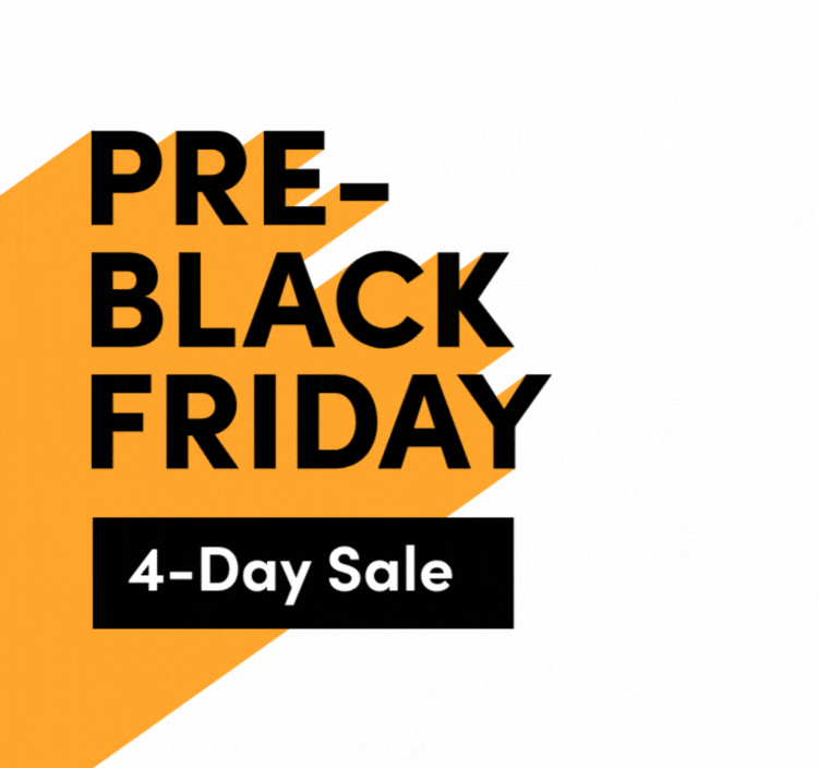 PRE-BLACK FRIDAY 4-Day Sale On now: November 13 - 16 Take 25% off full-priced* items storewide + Door Crasher deals up to 60% off our regular price Valid November 13 - 19 *Excludes Door Crasher deals, sale and clearance items and the purchase of gift cards. Select brands and styles.