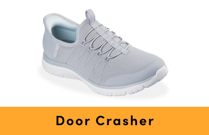 Door Crasher Save up to 50% on Footwear