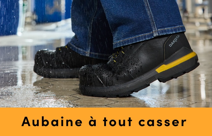 Aubaine à Tout Casser bottes de travail économisez jusqu'à 100 $
