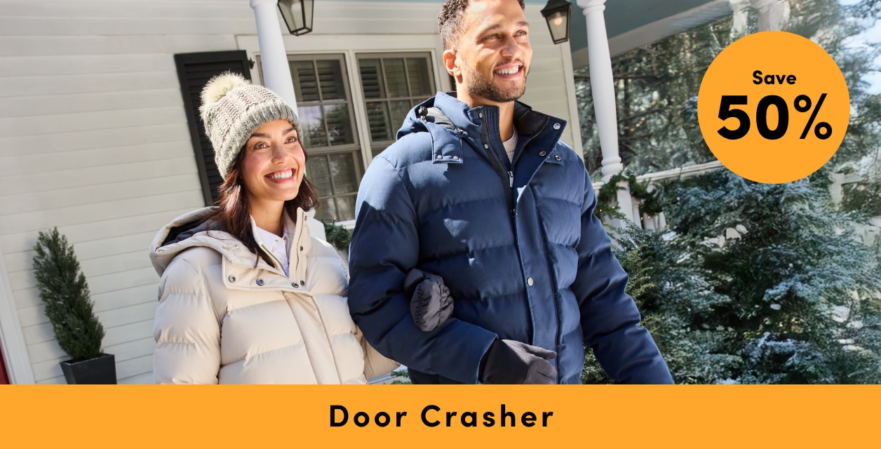 All Regular-Priced Women’s + Men’s Denver Hayes Puffy Jackets + Vests