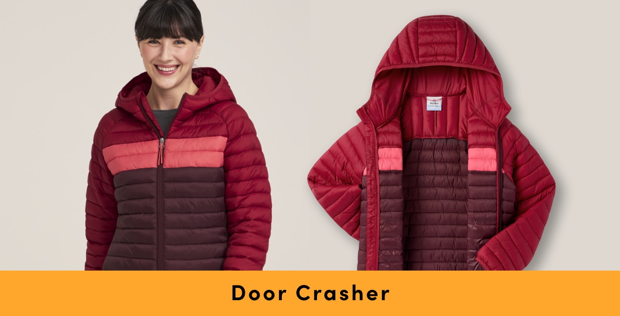 Door Crasher All Regular-Priced Women's + Men's WindRiver T-MAX Packable Jackets Sale $49.99