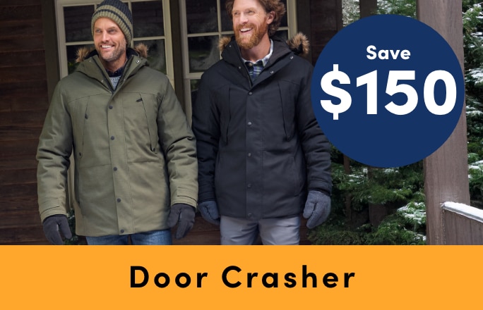 Door Crasher All Regular-Priced Men's WindRiver T-MAX Charge Parka Save $150
