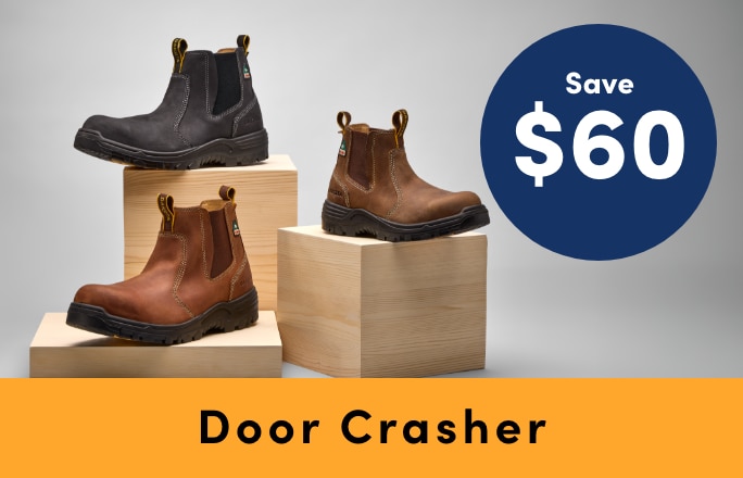 Door Crasher Women's + Men's Dakota WorkPro Pull On Work Boots Save $60