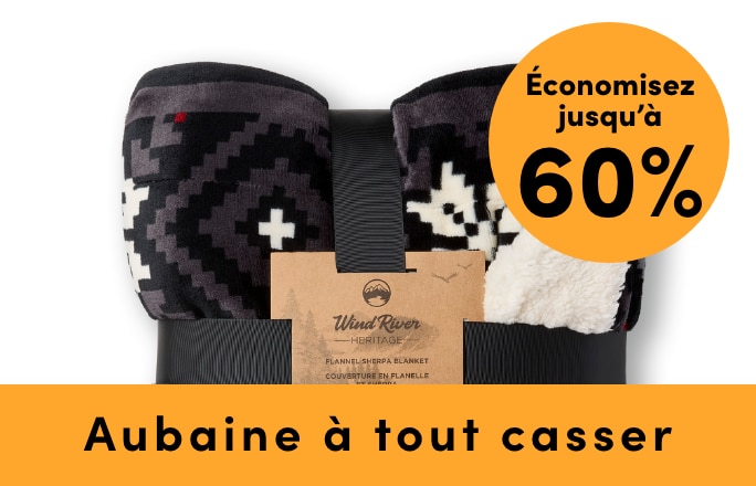 AUBAINE À TOUT CASSER Cadeaux. Économisez jusqu'à 60 %