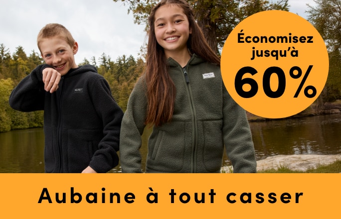 AUBAINE À TOUT CASSER Vêtements pour enfants économisez jusqu'à 50 %