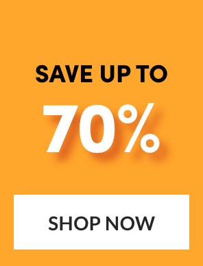 Save up to 70%