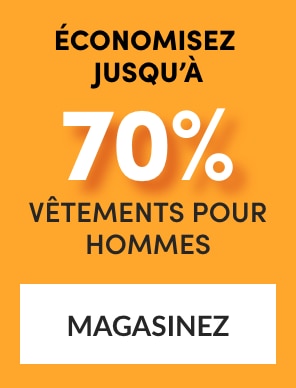 Vêtements pour hommes
