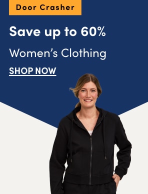 Door Crasher Save up to 60% on Women's Clothing