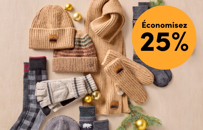 Tous les foulards, tuques, mitaines et chaussettes Heritage WindRiver à prix courant pour femmes et pour hommes économisez 25%