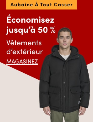 Aubaine à Tout Casser Vêtements d'extérieur économisez jusqu'à 50 %