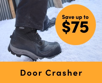 Door Crasher Save up to $75 on Safety Footwear