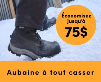 Aubaine à Tout Casser Chaussures de sécurité économisez jusqu'à 75 $