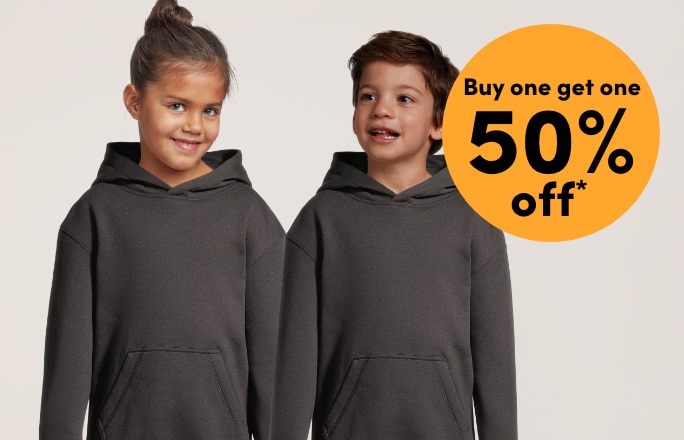 All Regular-Priced Kids' Denver Hayes Durawear Fleece Hoodies + Sweatpants Buy one get one 50% OFF*