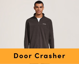Door Crasher Save up to 60% on Men's Clothing