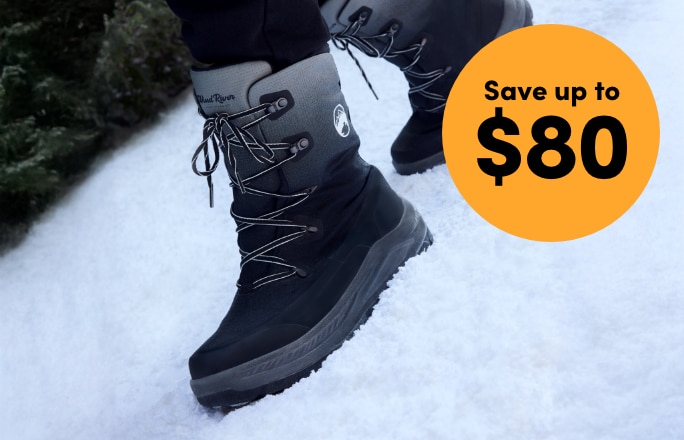 Save up to $80 on Winter Boots