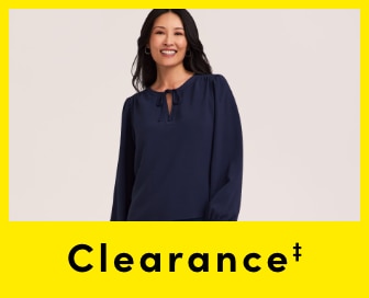 Clearance‡ Women's Clothing up to 60% off our original price