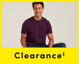 Clearance‡ Men's Clothing up to 60% off our original price