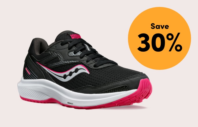 Women's + Men's Saucony Athletic Shoes Save 30%