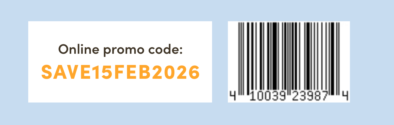  To use in-store or online: SAVE15FEB2026 February 26 – March 4 1Before taxes. Excludes gift cards.