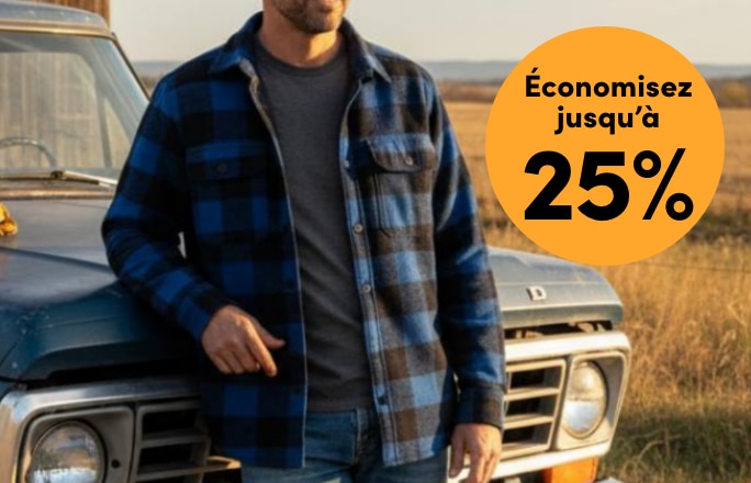 Économisez jusqu'à 25 %