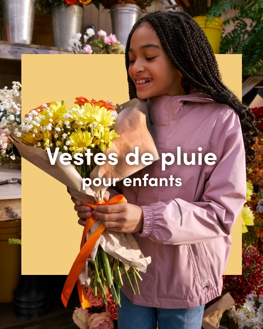Vestes de pluie pour enfants