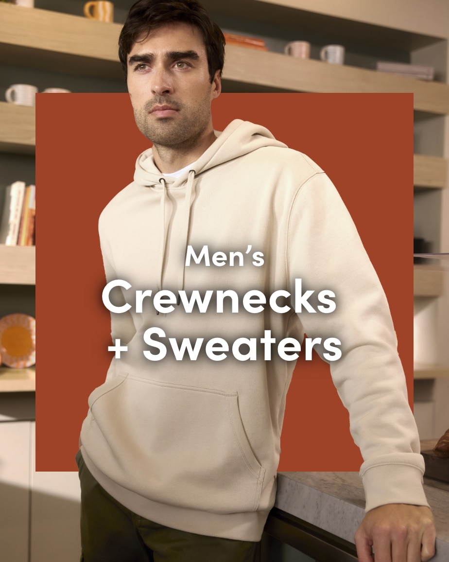 Men's Crewnecks + Sweaters