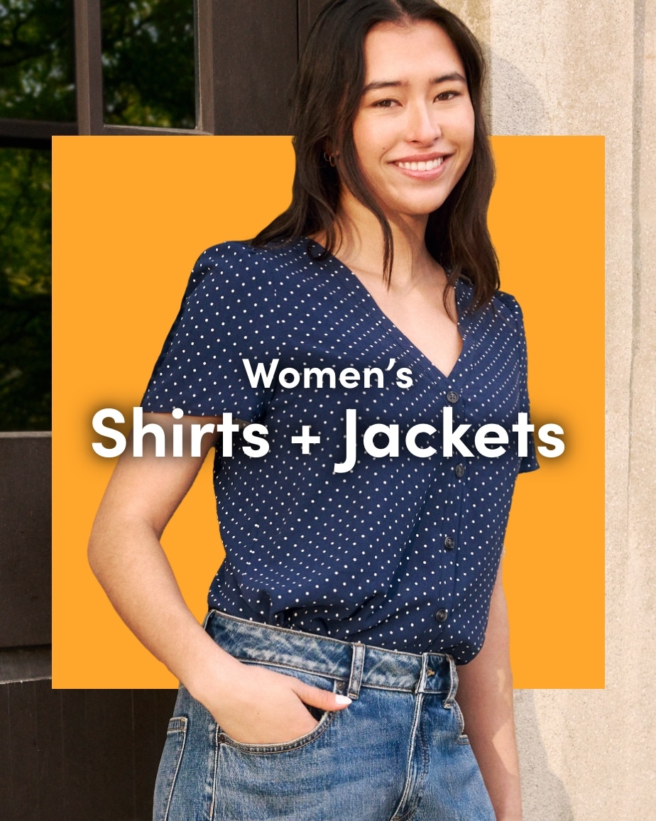 Women's Shirts + Jackets
