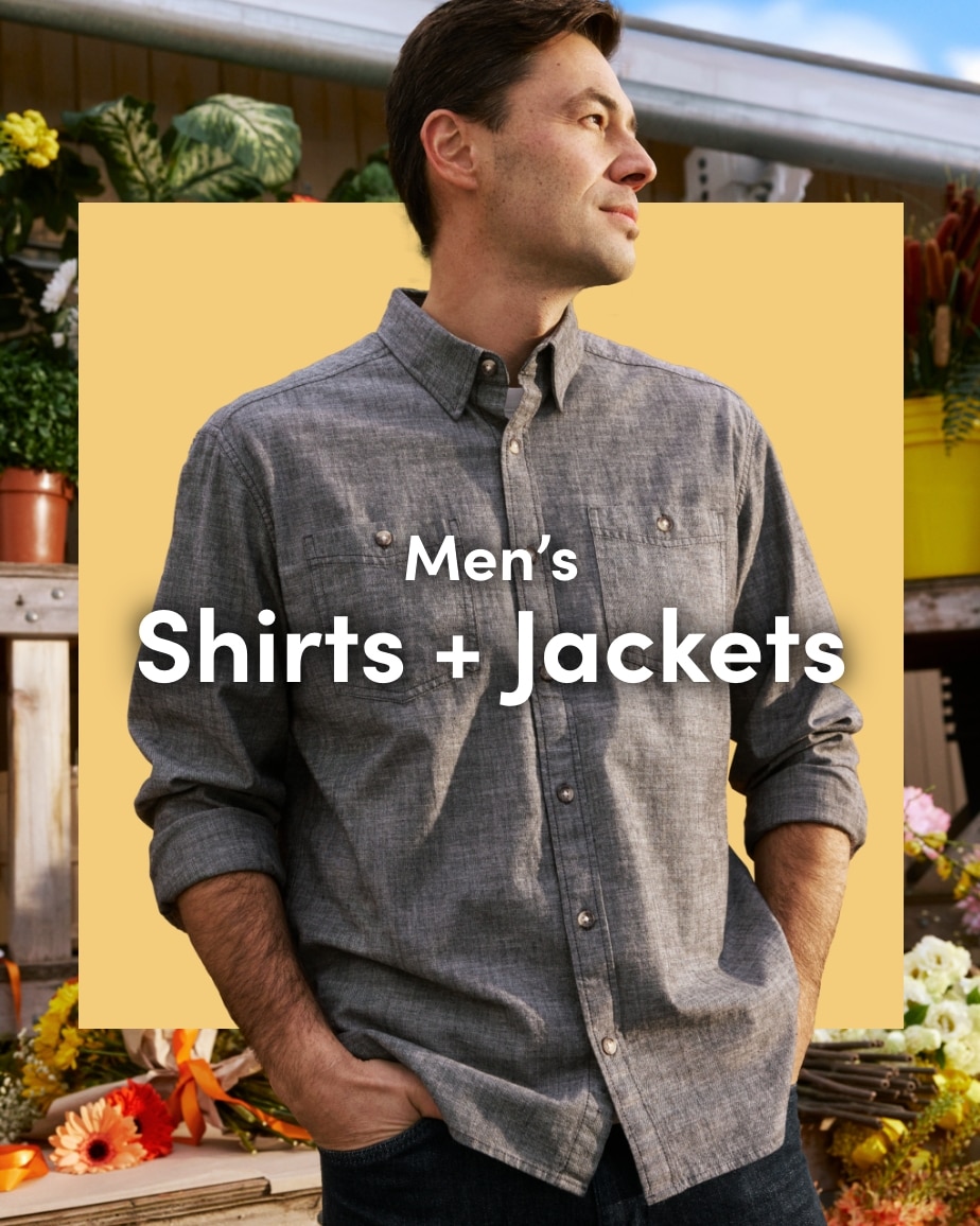 Men's Shirts + Jackets