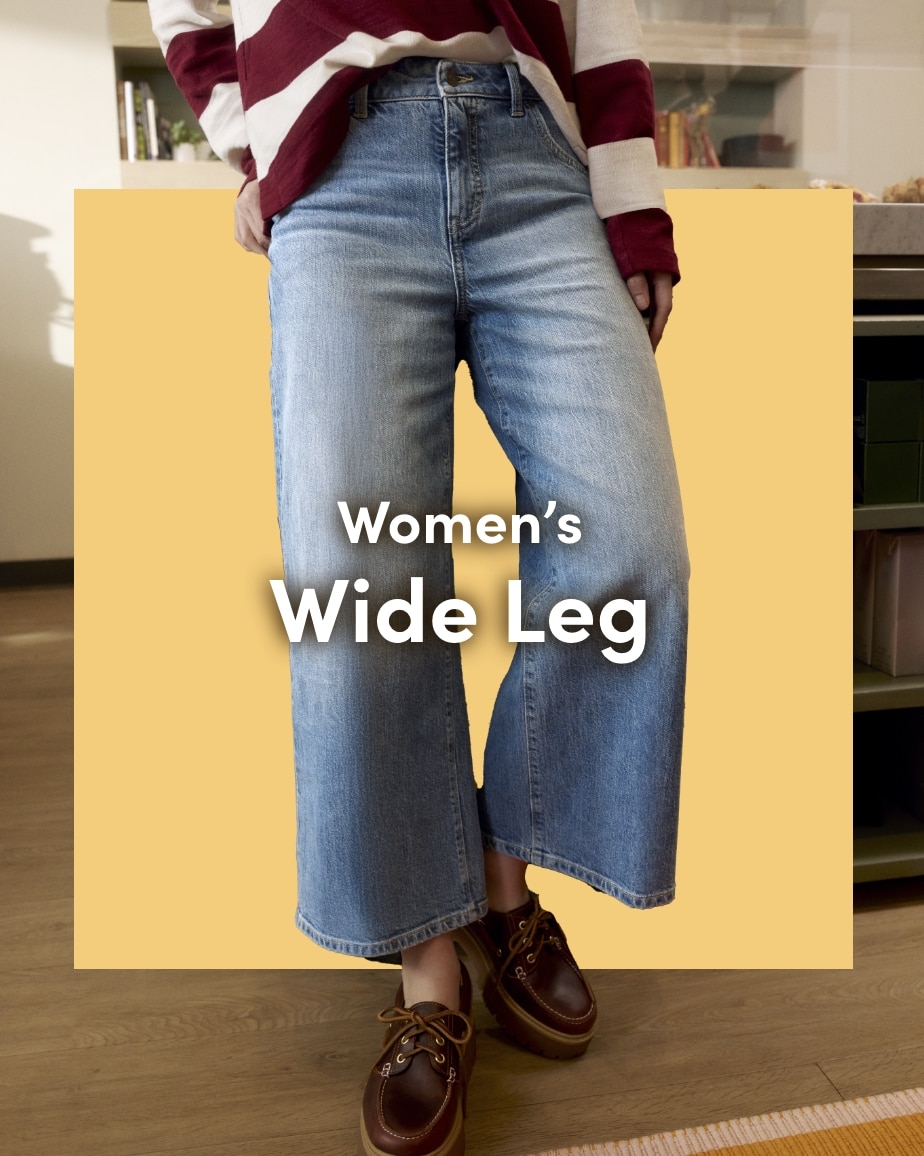 Women's Wide Leg jeans