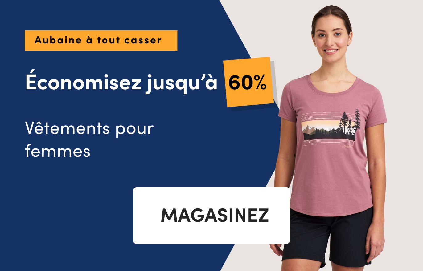 Aubaine à Tout Casser Vêtements pour femmes économisez jusqu'à 60 %