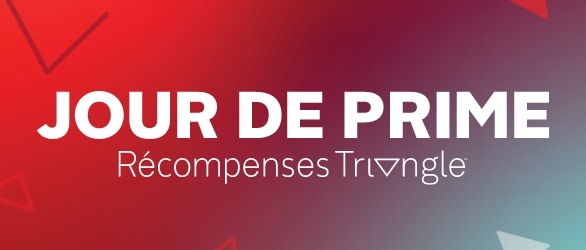 Jour de prime récompenses Triangle