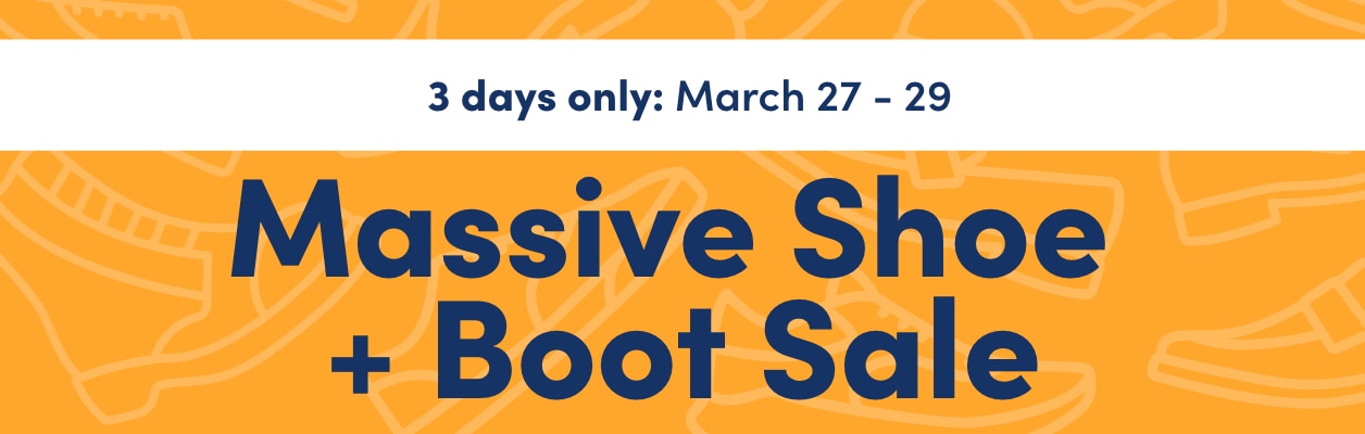 Massive Shoe Sale