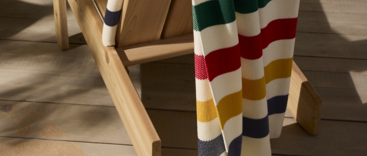 Hudson's Bay Striped Throw