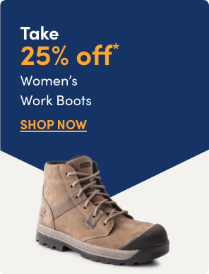 Door Crasher Save up to $75 on Safety Footwear