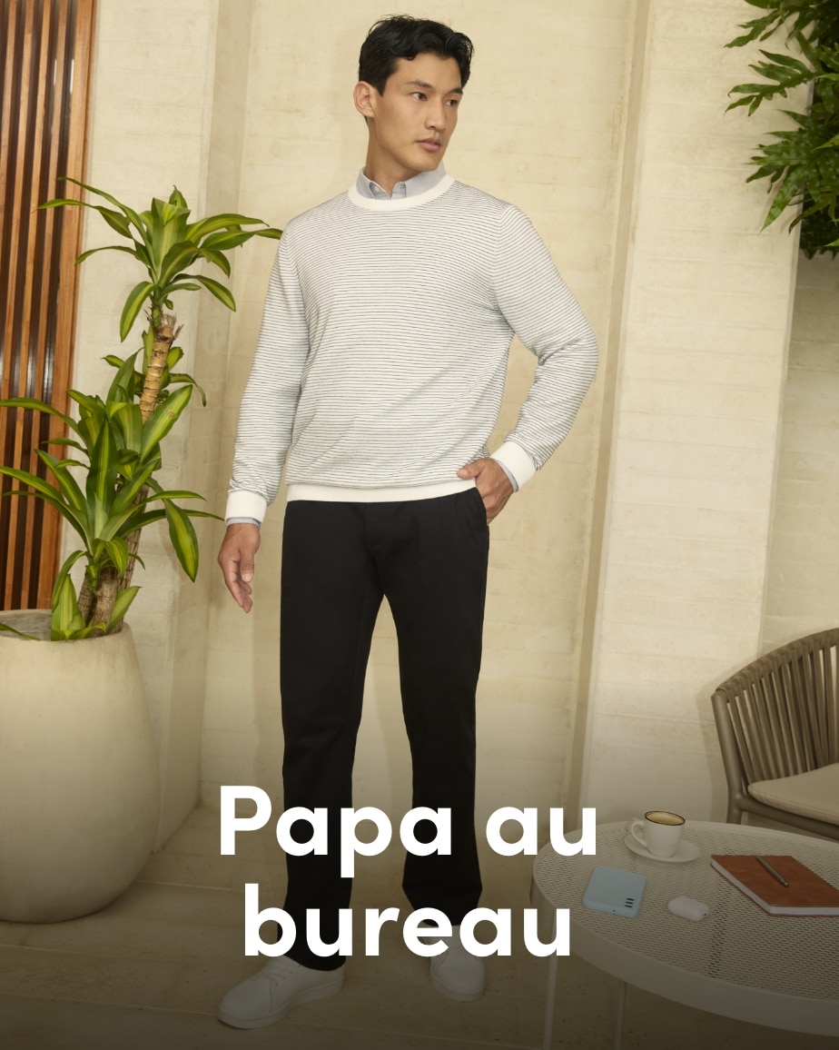 Papa au bureau