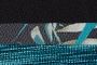 Black/Palm Print/Teal