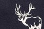 Navy Elk Print