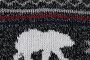 Anthracite/Ours rouge