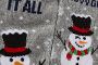 Grey Snowman
